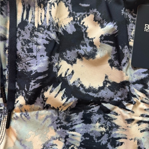 Bylt Custom Basics Men's Blue Tie-Dye Swim Shorts - Picture 6 of 8